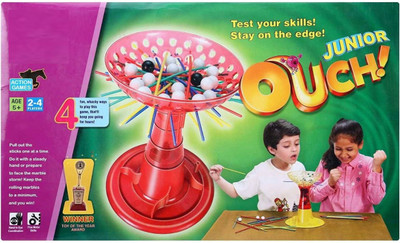 Jayaansh Traders Ouch Game Junior Marble Stick Game for Kids Party & Fun Board Game