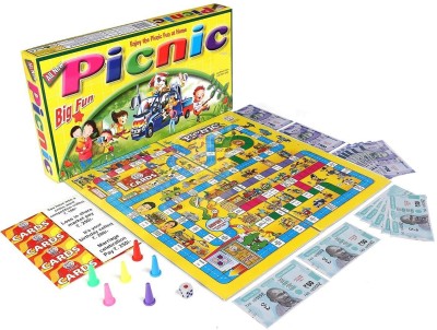 Sani International Toy Mall Jr. Picnic game for kids family board game Money & Assets Board Game