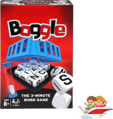 Zuuluzrs Boggle Word Guessing Game Strategy Party & Fun Board Game