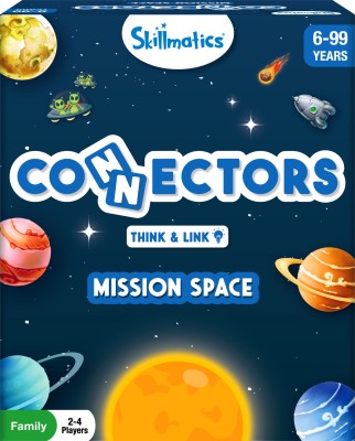 Skillmatics Connectors Mission Space Educational Board Games Board Game