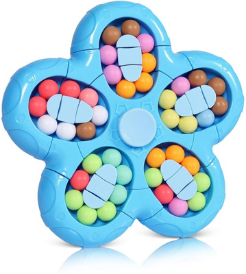 Super Toy Magic Bean Fidget Spinner Puzzle Toy 3D Mind Teaser Game for Kids & Adults(1 Pieces)