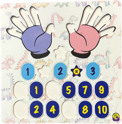 PlayKith Numerica Learning Maths & Educational Number Board Game for Kids(Multicolor)