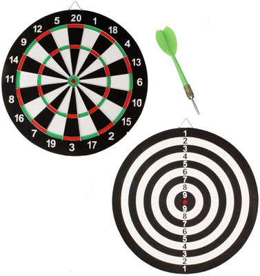 MY BABY LOVE A PERFECT CARE Double Sided Magnet Dart Board with Darts | Family Game Set for kids Dart Board Game