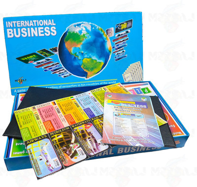 Meesaj Toy International Business Board Game - Realistic Global Trade Simulation Educational Board Games