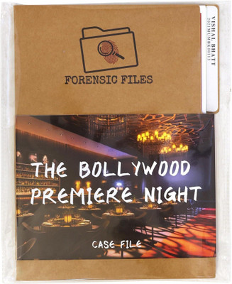 Forensic Files The Bollywood Premiere Night Party & Fun Board Game