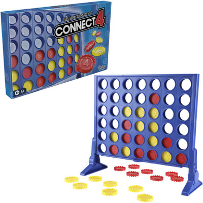 HASBRO GAMING The Classic Game of Connect 4 Strategy Board Game for Kids Strategy & War Board Game