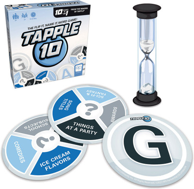 Zuuluzrs Featuring Different Games in 1 Fast Paced Fun Family Card Game - Tapple 10 Party & Fun Board Game