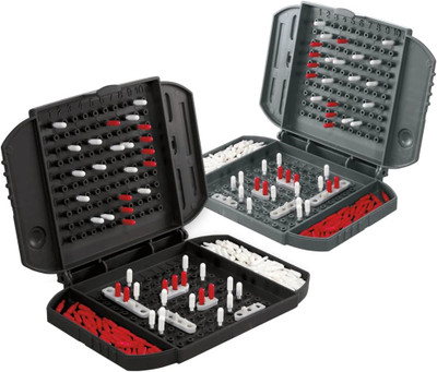 HASBRO GAMING Battleship Grab And Go Portable Travel Game For 2 Players Ages 7 And Up Strategy & War Board Game