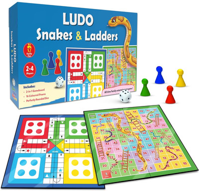 BVM Ludo and Snake and Ladder Board Game Board Game Accessories