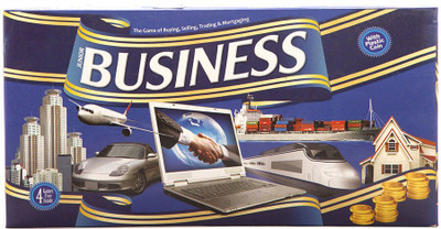 SWARUP BUSINESS SENIOR [PLASTIC COINS] Money & Assets Board Game