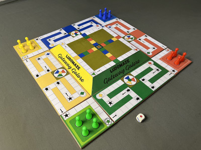 Saporigo LUDOMAZE : GATEWAY GALORE (3D Board Game) Strategy & War Board Game