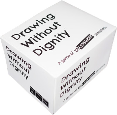 Zuuluzrs Drawing Without Dignity Card Game With Expansion Pack 1 And Expansion 2 Board Game Accessories