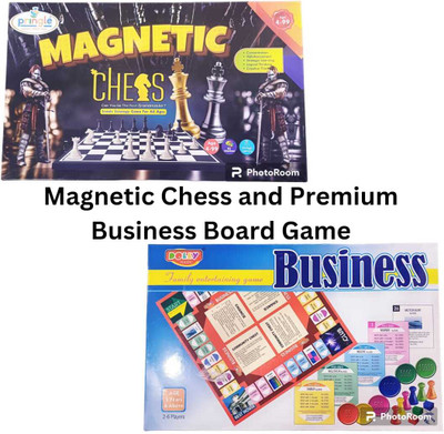De Beste MAGNETIC CHESS AND BUSINESS GAME Educational Board Games