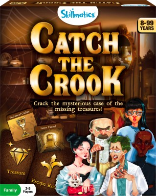 Skillmatics Catch The Crook Strategy & War Games Board Game