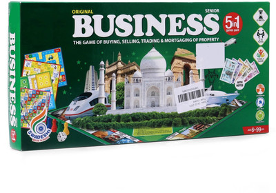 ARNIYAVALA Strategy Game Business Game with Notes Money & Assets Board Game