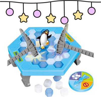 Zuuluzrs Balance Ice Cubes Save Penguin Icebreaker Beating Toy Party & Fun Board Game