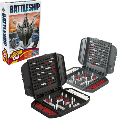 HASBRO GAMING Battleship Grab and Go Game for Ages 7 and Up Strategy & War Board Game