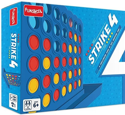 FUNSKOOL Strike 4 Party & Fun Board Game