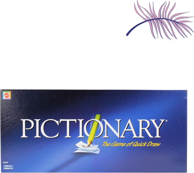 Zuuluzrs Pictionary The Game Of Quick Draw Limited Edition Party & Fun Board Game Accessories