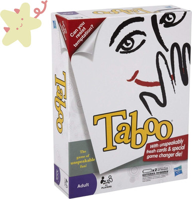 Zuuluzrs Taboo Board Game of Unspeakable Party & Fun Game Board Game Accessories