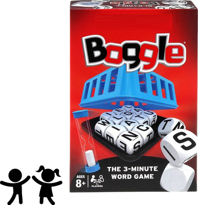 Zuuluzrs Boggle Word Guessing Game Party & Fun Board Game Word Games