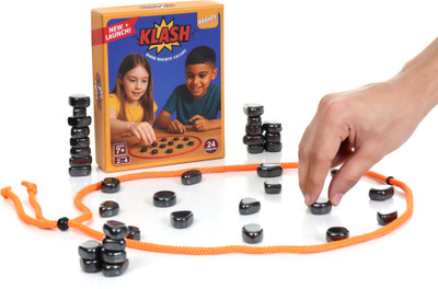 Adeloft KLASH Magnetic Chess Board Game for Kids & Adults – Fun Magnet Game for Travel Educational Board Games