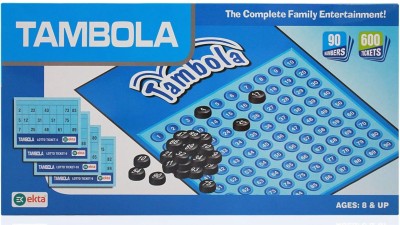 Jayaansh Traders Tambola Game -Set of 600 Tambola Tickets Board Game For Kids…. Board Game Accessories