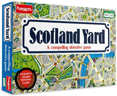 FUNSKOOL Scotland Yard Strategy & War Board Game