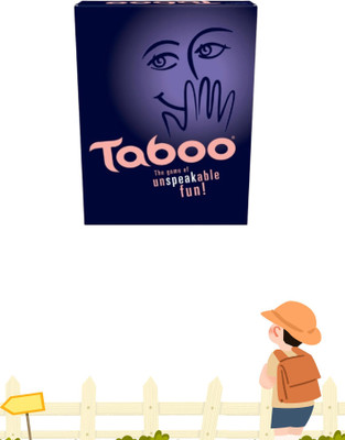 Zuuluzrs Taboo Board , Guessing Game For Family, Friends & Adults Party & Fun Board Game Party & Fun Board Game