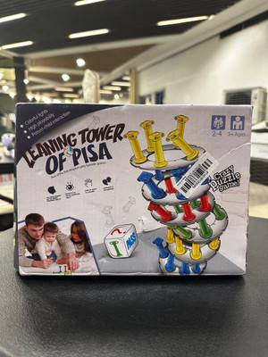 KITI KITTZ Leaning Tower of Pisa Tour of The Toys Kingdom Play Fantastic Games for Kids Strategy & War Board Game