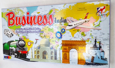 PETERS PENCE Business India Game Fun Filled Business Game with Money Notes for Businessmen Money & Assets Board Game