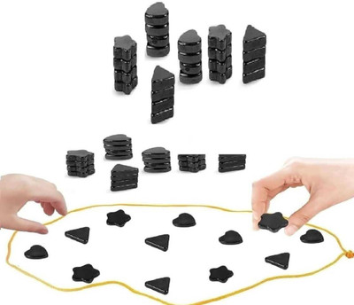 DecEra Kluster Magnet Game (24 Magnet with one Rope) Educational Board Games