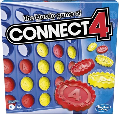 Hasbro The Classic Game of connect 4|4 in a Row Game, Strategy Board Game Accessories