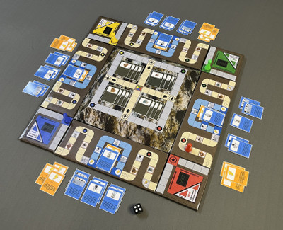 Saporigo Exoplanet Adventure : 3D Board Game 3 cm Ludo Board(Multicolor)
