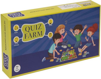 Funfantasy Quiz Farms for Kids - The Ultimate Learning Business Game! Educational Board Games