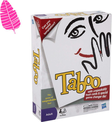 Zuuluzrs Taboo Board Game With Unspeakably Fresh Cards & Special Game Changer Die Board Game Accessories