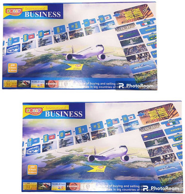 De Beste 2 PACK OF INTERNATIONAL BUSINESS GAME Money & Assets Board Game