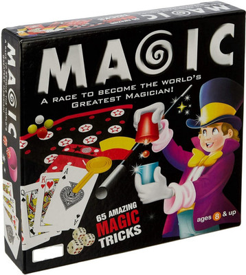 Jayaansh Traders Magic 65 Tricks , A Race To Became The World’s Greatest Magician Party & Games. Party & Fun Board Game