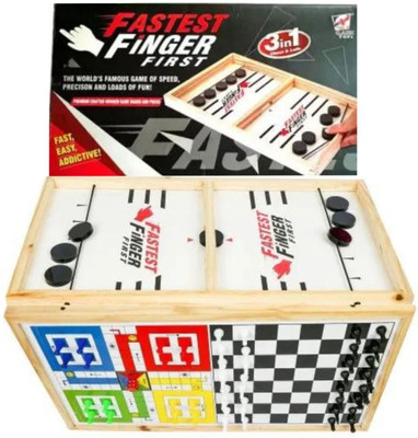 dp tools 3 in 1 Fastest Finger First Game Board Party & Fun Board Game