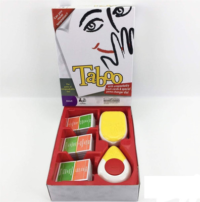 Zuuluzrs Taboo Board Game of Unspeakable Fun Toy For Adults Party & Fun Games Board Game Accessories