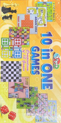 Lacasada 10 in 1 Board Game and Puzzles Set for Kids. Board Game Accessories