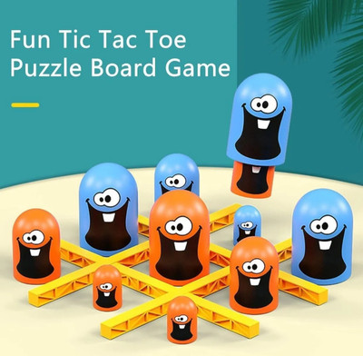 Ellen Tic Tac Toe 2.0 Board Game for Kids Party & War Board Game Party & Fun Board Game