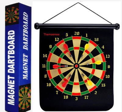 MGT CREATION Magnetic Magnet Dart Bullseye Game Safety Kids 1Ps Dart Board Game