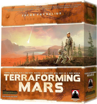 Zuuluzrs Terraforming Mars Board Game - Award Winning Strategic Adventure Game for Family Strategy & War Board Game