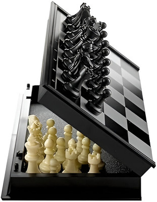 Vally Portable Magnetic Chess Set- Brain Development Board Games Learning & Fun Educational Board Games