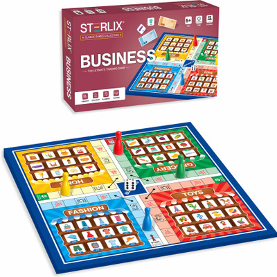 STERLIX Business The Ultimate Trading Game Party & Fun Board Game