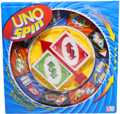 Zuuluzrs Uno Spin card game for Family Party & Fun Board Game