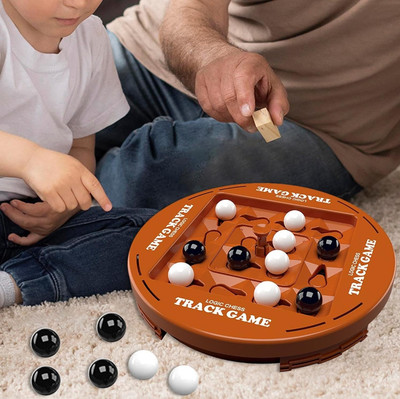 Zuuluzrs Logic Chess Track Board Game Strategy Game With Family Board Game Accessories