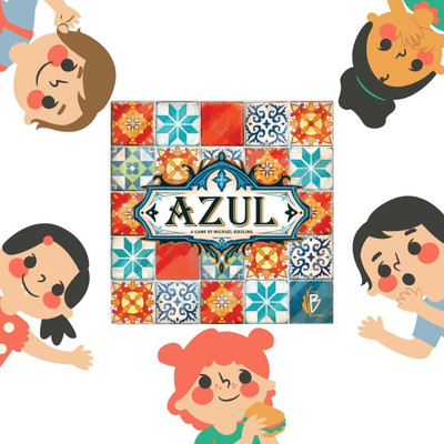 Zuuluzrs Azul Board Game Strategy Board Game Mosaic Tile Placement Game for Adults & Kids Party & Fun Board Game
