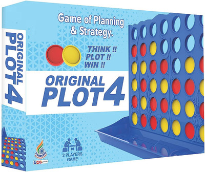 zokato Original Plot 4 Big Board Game Family Game Strategy Game Board Game Accessories